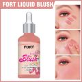 Matte Liquid Blush Long Lasting Waterproof Red Peach Pink Blusher Face Makeup Cosmetics. 