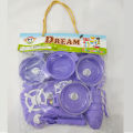 Dream Kitchen Set – Complete Crockery Set for Kids – Realistic Kitchen Play Set with Utensils, Pots, and Plates – Ideal Pretend Play Toy for Toddlers – Best Gift for Kids Aged 3 and Up. 