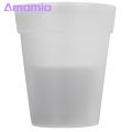 Amamia Landscape Light Weather-resistant Modern LED Solar Flower Pot Illuminated Planter Vase. 