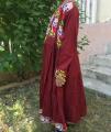 embroidery cotton frock magic design for kids. 