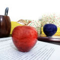 Set of 2 inch Apples, Handcrafted Decoration, Marble Apple Decoration For Home, Marble Paperweight, Handcrafted Item For Home Decor, Decoration Item for Living Room. 