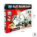 Alloy Mechanics New Special Edition Building Blocks Construction Set - 25 Models Mechanics Tool Vehicles Building Set - 239 Pieces Silver Mechano Building Blocks - Multicolor. 