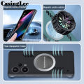 For Xiaomi 13T case Ultra Thin Frameless Case Matte Adsorption Metal Heat Dissipation Ring Cover For Mi Xiaomi 13T Pro Back Cover Phone cases. 