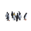8pcs/set Plastic Ocean Animal Small Penguin Figure Model Toy GJCUTE. 