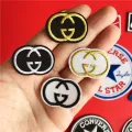☸ Fashion Brand Logo Crossover Iron-On Patch ☸ 1Pc DIY Sew on Iron on Badges Patches. 