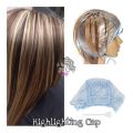 Professional Salon Reusable Hair Coloring Dye Hat Hair Streaking Cap with Streaking Hook, Highlight Cap in Plastic. 