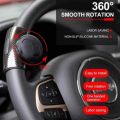 3R Universal Car Steering Knob, 360 Rotation Control Handle, Auto Spinner Booster For All Cars, Steering wheel spinner, Car Steering Accessories 3R-2151, Wheels spinner knob, Power Save Easy Turn Ball Booster(Mini Knob) for All Car. 