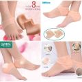 Silicone Gel Half Heel Pad Socks for Pain Relief for Men and Women (1 Pair). 