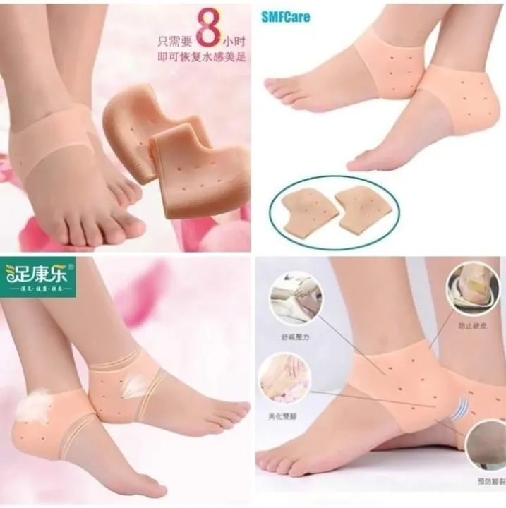 Silicone%20Gel%20Half%20Heel%20Pad%20Socks%20for%20Pain%20Relief%20for%20Men%20and%20Women%20(1%20Pair)%20-%20Image%203
