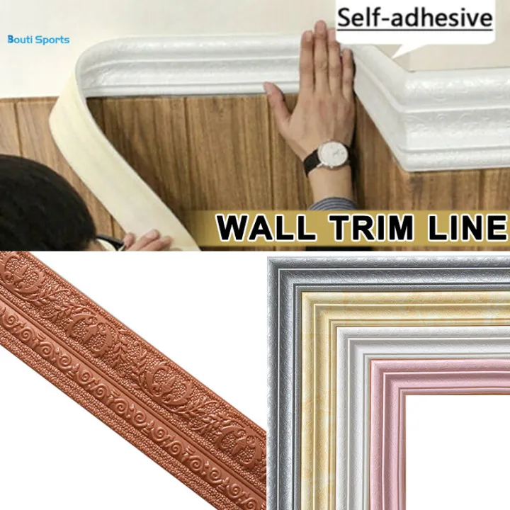 %E3%80%90Footprint%E3%80%91%20L-Warm%202.3M%20X%208Cm%203D%20Waterproof%20Foam%20Wall%20Stickers%20Wallpaper%20Wall%20Trim%20Line%20Skirting%20Border%20Living%20Room%20Decoration%203D%20Pattern%20Sticker%20Decoration%20Self%20Adhesive%20Waterproof%20Strip%20-%20Image%202