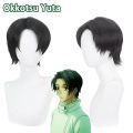 Anime Jujutsu Kaisen Okkotsu Yuta Cosplay Wig 30cm Short Black Hair Heat Resistant Synthetic Wigs Halloween Props. 