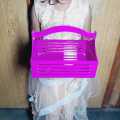 customize hand made Mini Gift Basket Acrylic Plastic For Kids Gifts. 