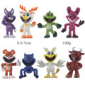 Smile Critter Figure Model PVC Bearhug Plushie Hopscotch Catnap Anime Action Figuras Model Toys set Boys. 