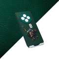 Oppo Reno 12F Polo Case Santa Barbara 3D Embroidery Leather Back Cover. 