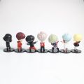 7 Pcs BTS Figures Model Mini Idol Doll Decorations Cake Decoration BTS Idol Figure Toys. 