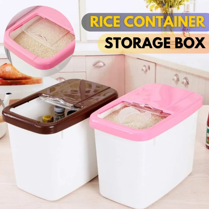 10KG Storage Box / Rice Container – Moisture Resistant, High Capacity ...