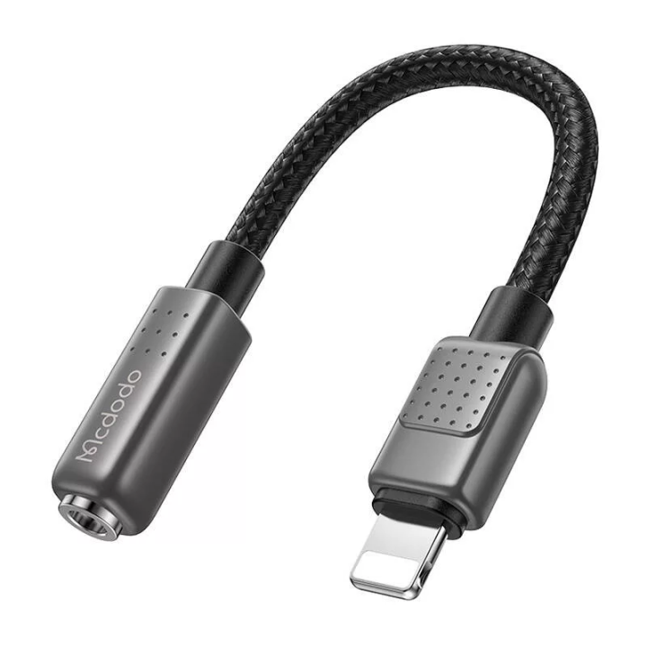 MCDODO iPhone To 3.5mm Audio Jack with Call Function CA-5010 - mcdodo iPhone to aux convertor - lightning to 3.5mm Aux convertor - MCDODO CA5010 Converter Splitter iPhone to Jack 3.5mm Audio Call Open di ... Function : Music + Call + Open Mic Game *
