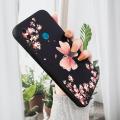 BILI for Itel A56 / A56 Pro Back Cover Pink Butterfly for Boys Girls Multicolor Liquid Silicone Case Soft Square Lens Protection Phone Cases. 