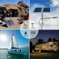 Renogy Voyager 20A PWM Solar Charge Controller | Waterproof IP67 | LCD Display | 12V/24V System | Compatible with Sealed, AGM, Gel, Flooded & Lithium Batteries | Efficient & Reliable Solar Regulator for Off-Grid Charging. 