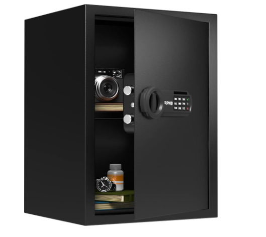 Like New Gadgets - RPNB Deluxe Safe and Lock Box - Digital Keypad - 1.8 Cubic Feet