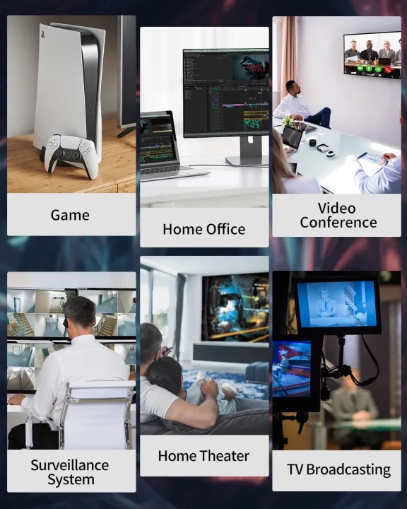 Silkland%204K%20HDMI%20Cable%202M%20-Pack,%20Support%204K@60Hz,%20ARC,%20HDR,%203D,%20Ethernet,%20HDMI%20ARC%20%20Compatible%20for%20TV,%20Blu-Ray,%20PS4/5,%20Xbox,%20Projector,%20Soundbar,%20Sky,%20PC,%20Laptop%20etc.%20-%20Image%206