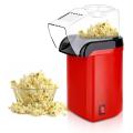 Popcorn Maker, Electric Mini Popcorn Machine Oil-Free, Small Fast Popper with Measuring Cup and Removable Cover. 