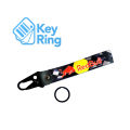 1-PC Motorcycle Collectable Strap Embroidery Keyring Keychain For Honda Yamaha Suzuki Ducati BMW Aprilia Kawasaki Benelli Yari Mitsubish Key Ring Chain RED BULL. 
