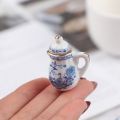 Miniature Items Cha Game Dollhouse Tea Set Toys for Girls Te Game for Girls Jugs and Cups Te Game Set Dining Ware Toys. 