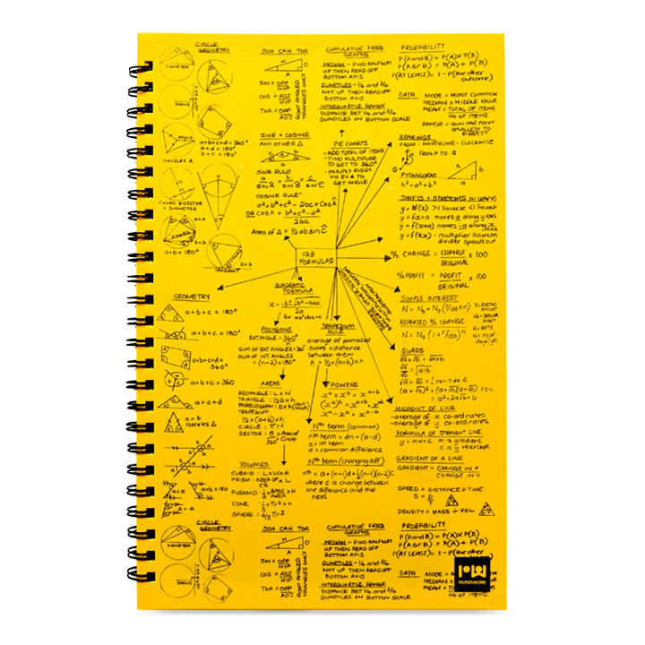 Spiral Notebook LEGAL - Formula - by PAPERWORK