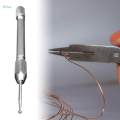 Wire Rounder Wire Rounding Tool Jewelry Making Tool for Hobbies Arts and Crafts Projects 1.1mm. 