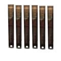 6" Inch Steel Scale Ruler (6 Pcs). 