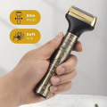 Original Metal body Vintage T9 Professional Cordless Hair Trimmer Kit With USB Rechargeable Beard Clipper. 
