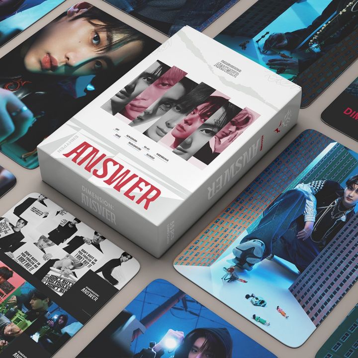 ENHYPEN%20Album%20DIMENSION%20:%20ANSWER%20Photocard%20EN-CONNECT%20Lomo%20Card%2054Pcs/Box%20-%20Image%204