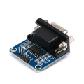 MAX3232 RS232 to TTL Serial Port Converter Module Female DB9 Connector MAX232 Flashing Board For Arduino by Electrica. 