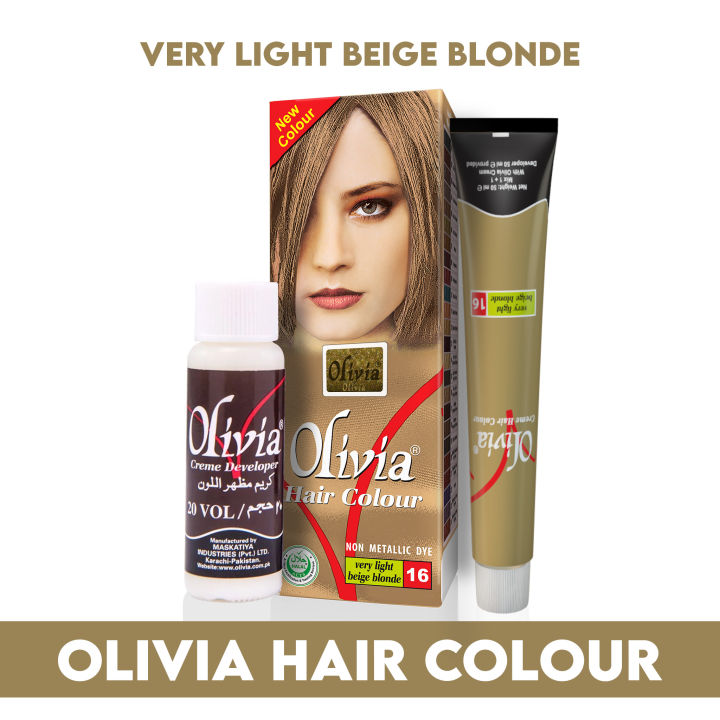 Olivia Hair Colour - Very Light Beige Blonde