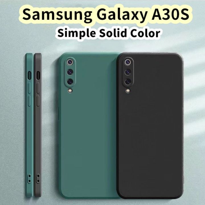 Original%20For%20Samsung%20Galaxy%20A30S%20Silicone%20Full%20Cover%20Case%20Dirt%20resistant%20Phone%20Case%20Cover%20-%20Image%202