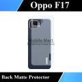 Oppo F17 Back Matte Protector Soft film Protection Soft Skin Sheet For F17. 