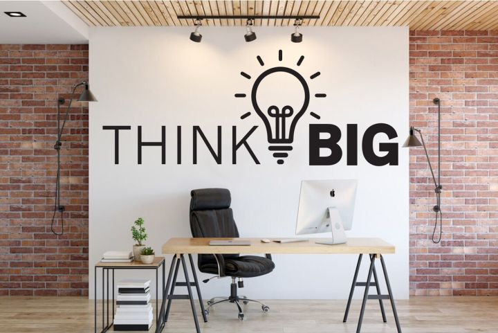 WallsArt%20Store%20Think%20Big%20Office%20Wall%20Vinyl%20Decal%20Think%20big%20with%20light%20bulb%20office%20stickers%20Office%20Wall%20Art%20Gifts%20Home%20Office%20Quote%20Teamwork%20Business%20-%20Image%203