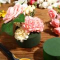 16 Pack DIY Flower Arrangement Kit Green Round Wet Floral Foam, Wedding Aisle Flowers, Party Decoration. 