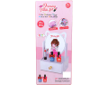 DIY Wooden Dressing table set for girls 21PCS Makeup set with dressing table for children. 