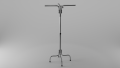 Rotating Boutique Display Stand Metal Clothes Rack for Hanging Shirts, Dresses, and Coats Ideal for Fashion Stores, Exhibitions, and Retail Outlets.. 