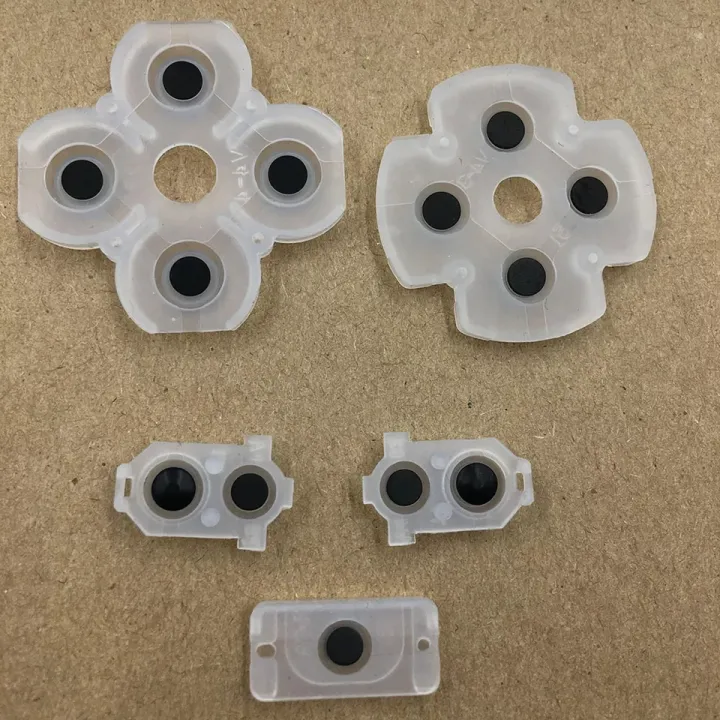 Playstation%204%20PS4%20Controller%20Conductive%20Silicone%20Rubber%20Pads%20for%20Dualshock%204%20JDS%20030%20040%20D%20Pad%20Buttons%20-%20Image%202