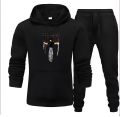 ANIME BEHIND TRACKSUIT DESIGN High Quality Winter Fleece Print Tracksuit GYMWEAR STRECHABLE  BREATHABLE Export Quality Kangaroo Hoodie + Trouser For Boys N Men Track Suit. 