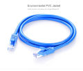 Lan Cable CAT-6 UTP - 1.5M Internet Cable - Blue. 