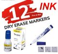 Dollar Dry Erase Marker Ink 15.ml 12's Bottles Box  White Board Maker Ink Easy To Dry Easyt to Erase. 