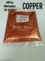 Copper 15g Epoxy resin color Epoxy resin pigment powder Mica pearl pigment powder Epoxy resin color. 