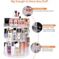 360° Rotating Makeup Organizer Stand - Cosmetic Holder Acrylic. 