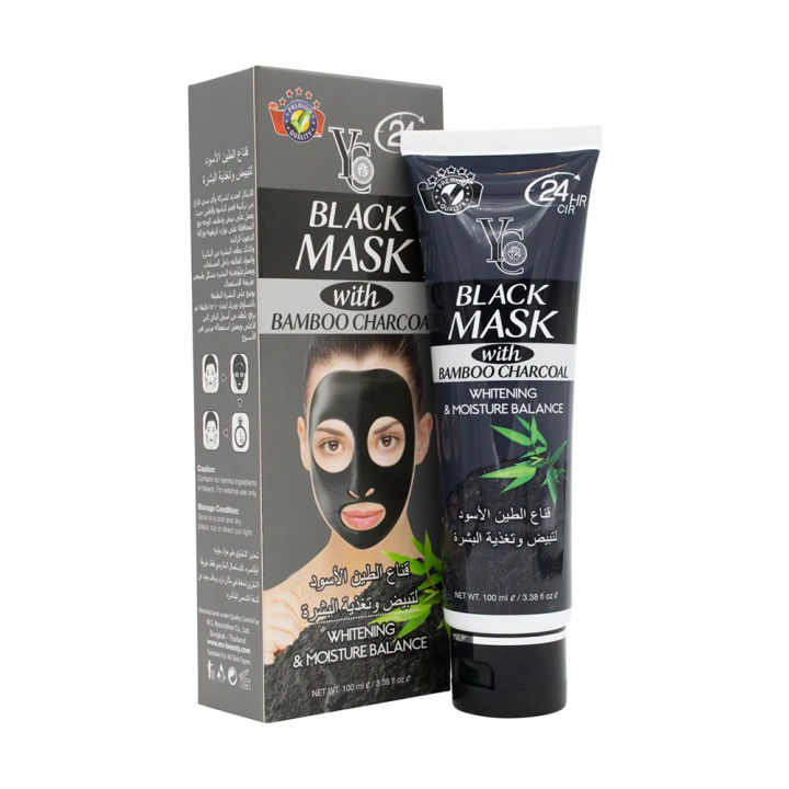 YC Thailand Bamboo Charcoal Peel Off Mask - 100Ml