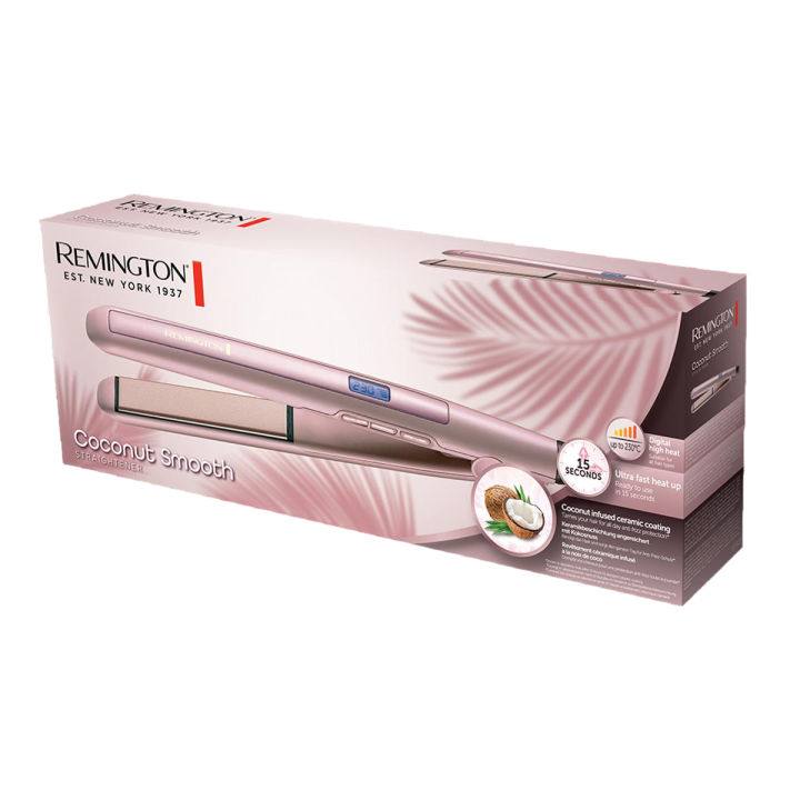 REMINGTON COCONUT SMOOTH HAIR STRAIGHTENER S5901