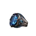 [ New ] Jianjie Sapphire Men's Ring wih Personalized Retro Punk Diamond Ring Direct Sales. 